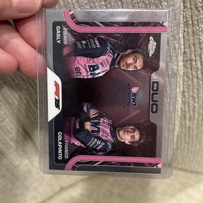 2025 Topps Chrome F1 Duo Alpine Colapinto And Pierre Gasly Refractor #171