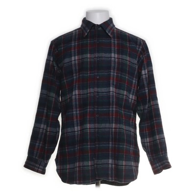 Pendleton, Oberhemd, Herren, Größe: L, Blau/Rot, Wolle, Glencheck #AHe