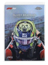2025 Topps Chrome F1S Oliver Bearman #HC-8 Helmet refractor Rookie RC
