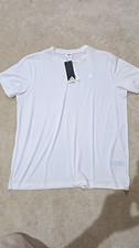 adidas Climacool Womens White Crew Neck T-Shi...