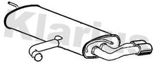 Klarius VW939E Muffler Exhaust Silencer Back Box Fits Audi A3