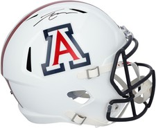 Autographed Tetairoa McMillan Panthers Helmet Item#14423714 COA