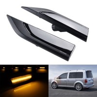 15-20 FüR VW Caddy MK IV Dynamic LED Seitenblinker Rahmenanzeige Amber