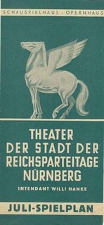 Nuremberg July 1943 Theatre of the City of... Days Theatre Opera House