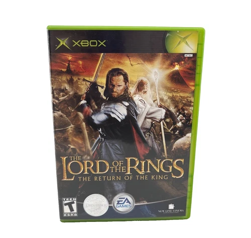 Microsoft Xbox Original Lord of the Rings Return of the King Black Label CIB