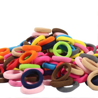 200 PCS Elastic Hair Ties Band Rope Ponytail Scrunchies Hair