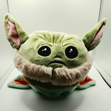 Star Wars The Mandalorian The Child Grogu Plush Stuffed Toy Green Tan/Brown Robe
