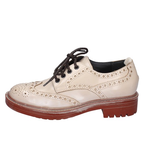 Chaussures femme MOMA 7 (EU 37) élégant cuir beige ET49-37 - Photo 5 sur 5