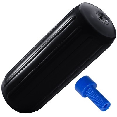 Polyform HTM-3 Fender 10.5'' x 27'' - Black w/Adapter HTM-3 BLACK W/AIR ADAPTER...