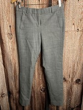 J Crew Maddie Slim Gray Wool Career Dress Pants Trousers Bi Stretch B0783 2