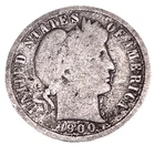 Barber Dime 1900 Silver 90% One Dime Liberty Head US Coin