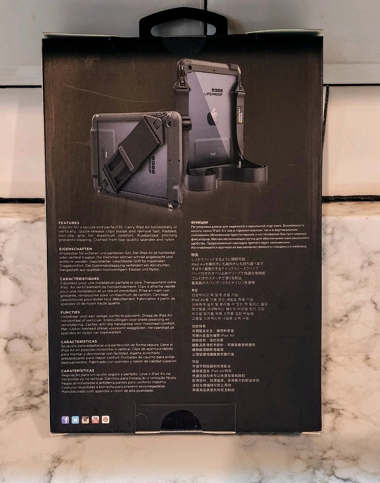 LIFEPROOF Hand Strap + Shoulder Strap for iPad Air Case NIB - Image 2 of 2