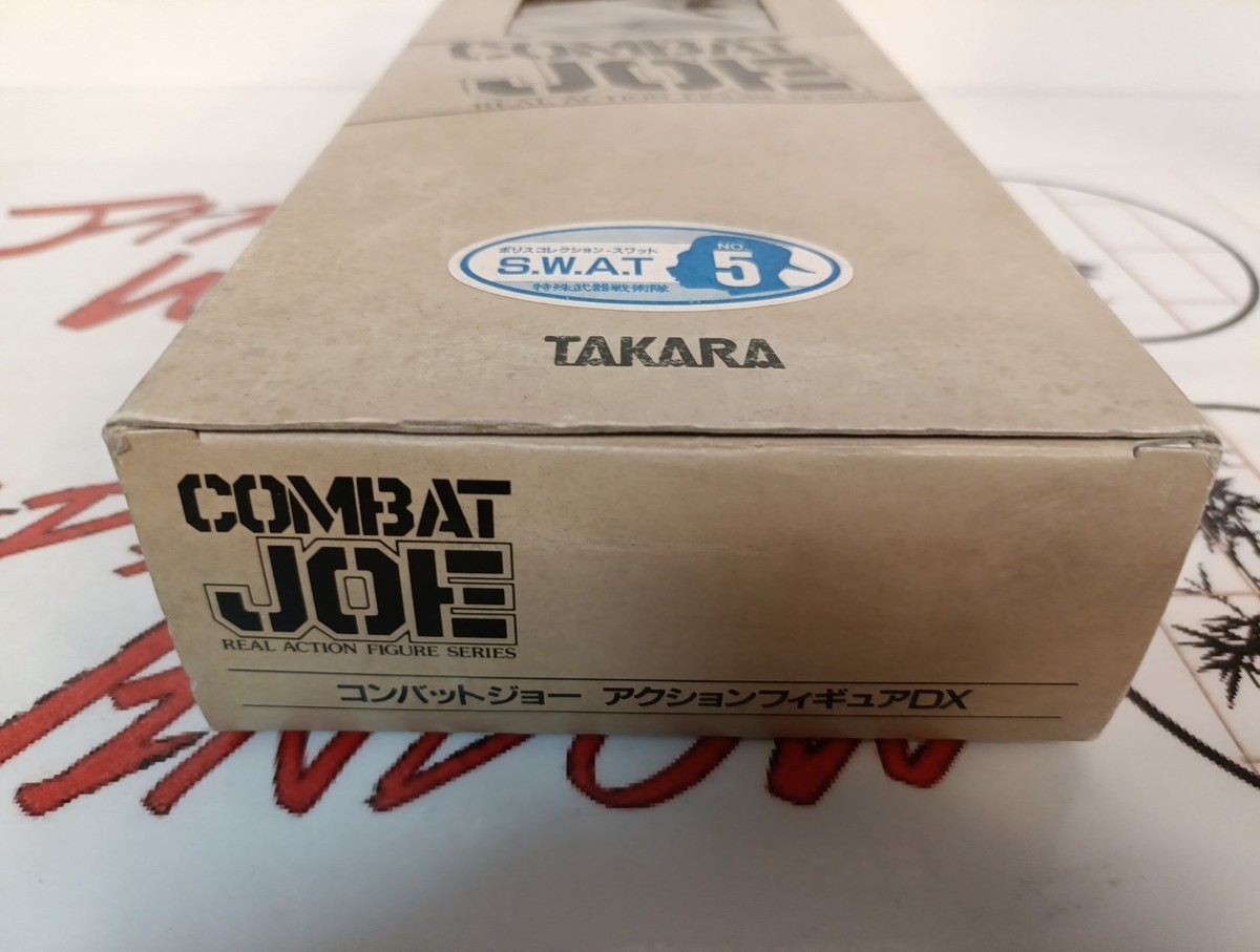 VINTAGE JAPANESE 1980 TAKARA COMBAT JOE Police Officer SWAT