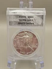 1987 American Silver Eagle $1 - ANACS MS69