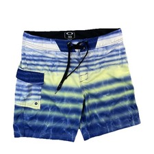 Oakley Board Shorts Swim Trunks Unlined Surf Beach Men Sz 33 Pocket