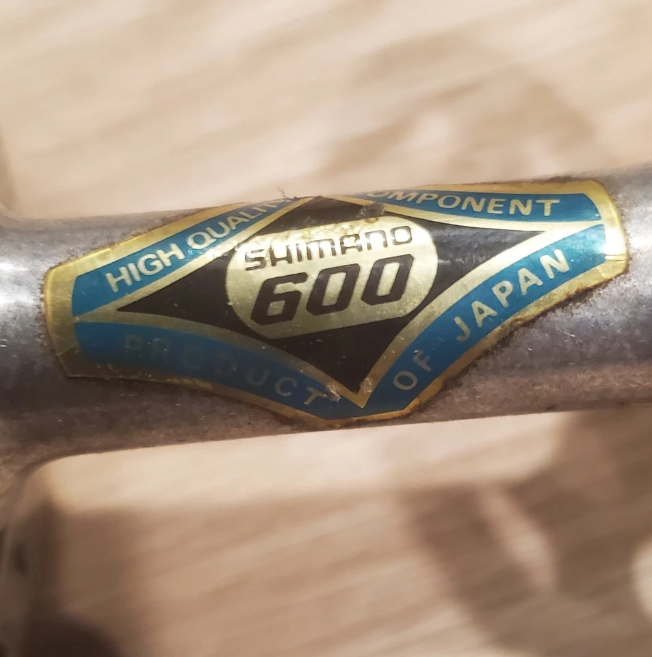 Vintage Shimano 600 High Flange Front Hub 36h Phone Dial Touring Arabesque - Image 3 of 4