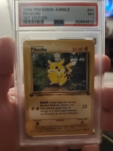 PSA 7 Pikachu 60/64 Jungle Regular