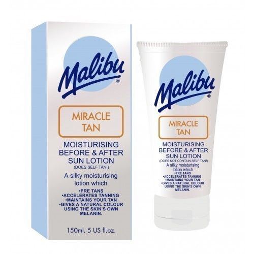 Malibu Miracle Tan Before & After Sun Lotion 150ml 5025135118814 eBay