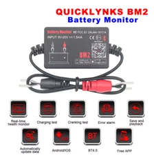 For Android IOS Bluetooth Battery Tester Monitor 12V Car Charing System Analyzer