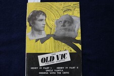PROGRAMME DE L'ANCIENNE COMPAGNIE DE THÉÂTRE VIC 1946 - LAURENCE OLIVIER - K 1630