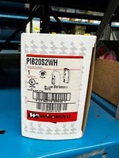 Wiremold PIB20S2WH WHITE IN-LINE BOX SERIES