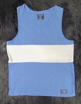 Muscle Tank top Tshirt Blue 