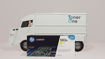 Original HP 503A Tonerkassette Gelb - Q7582A