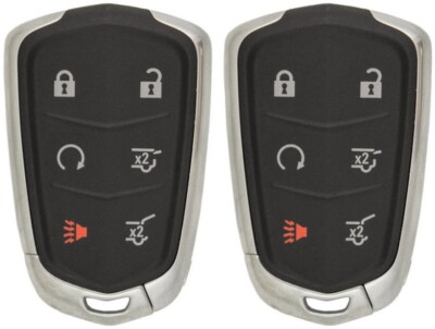 2 For 2015-2020 Cadillac Escalade Keyless Smart Remote Key Fob HYQ2AB 13510242
