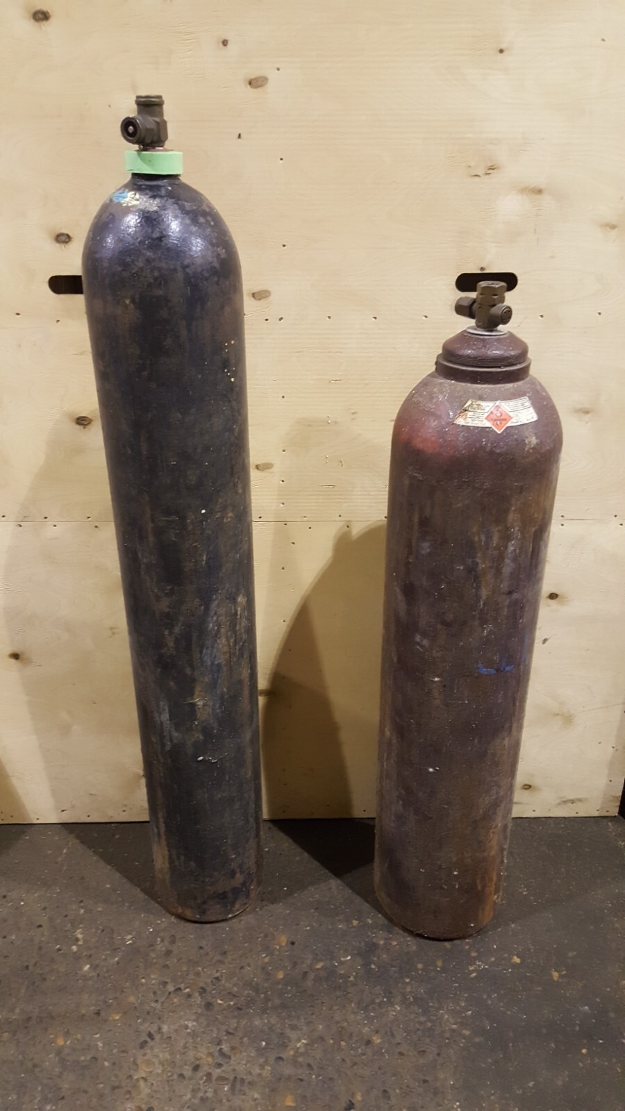 OXY / ACETYLENE CYLINDERS GAS BOTTLES eBay