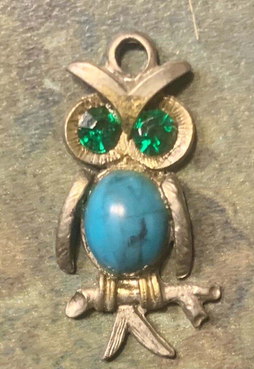 Vintage Sterling Native American Old Pawn Turquoi… - image 1