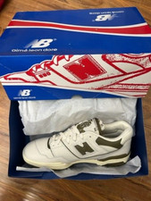 New Balance 550 Aime Leon Dore bianco verde taglia 10,5 NUOVO ORIGINALE TUTTO ALD X NB