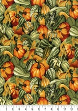 LINED WINDOW VALANCE CURTAIN 42 X 12 FALL AUTUMN PUMPKINS GROURDS FARMHOUSE