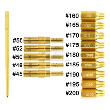 15X Carburetor Main Jet Pilot/Slow Jet Needle Kit For Keihin FCR PWK OKO CVK PWM