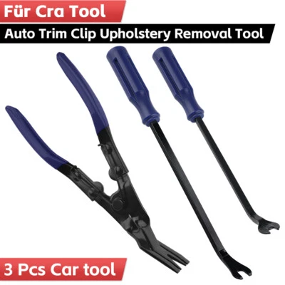 KEINE MARKE 3 piezas revestimiento de puerta alicates de clip alicates de liberación alicates removedor de clip herramienta clips remaches