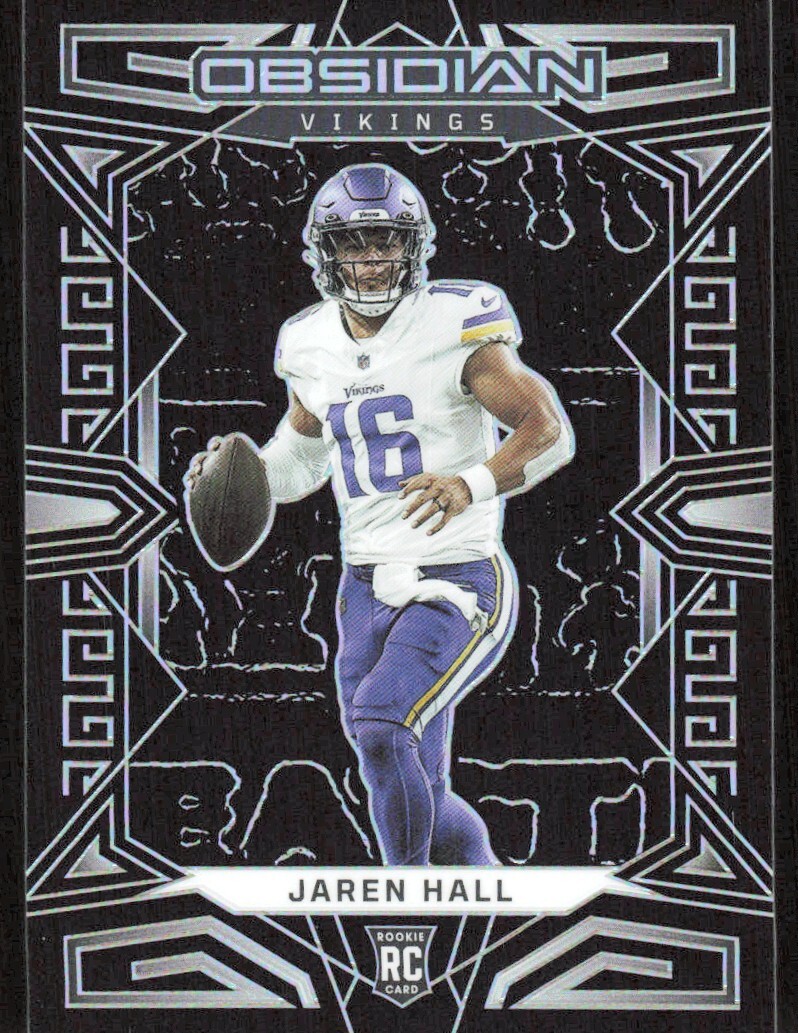 2023 2740D Panini Obsidian Jaren Hall Rookie Minnesota Vikings #165
