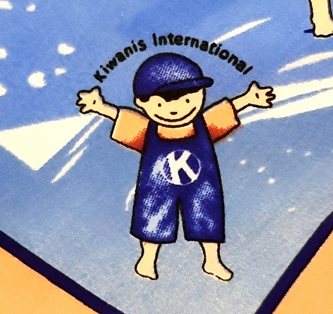 NWOT ? Kiwanis International Bandana Square Scarf