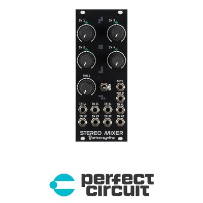 Erica Synths Drum Stereo Mixer Modular EURORACK - USED - PERFECT CIRCUIT
