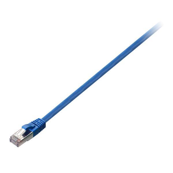 V7 - Cables CAVO DI RETE CAT6 STP 3M BLU SCHERMATO CAVO PATCH