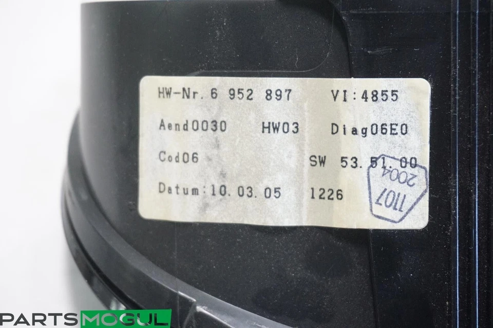 Cuadro velocímetro BMW 535XI 2004-2006 3,0 L V6 A2C53103634 FABRICANTE DE EQUIPOS ORIGINALES Foto 4 de 4