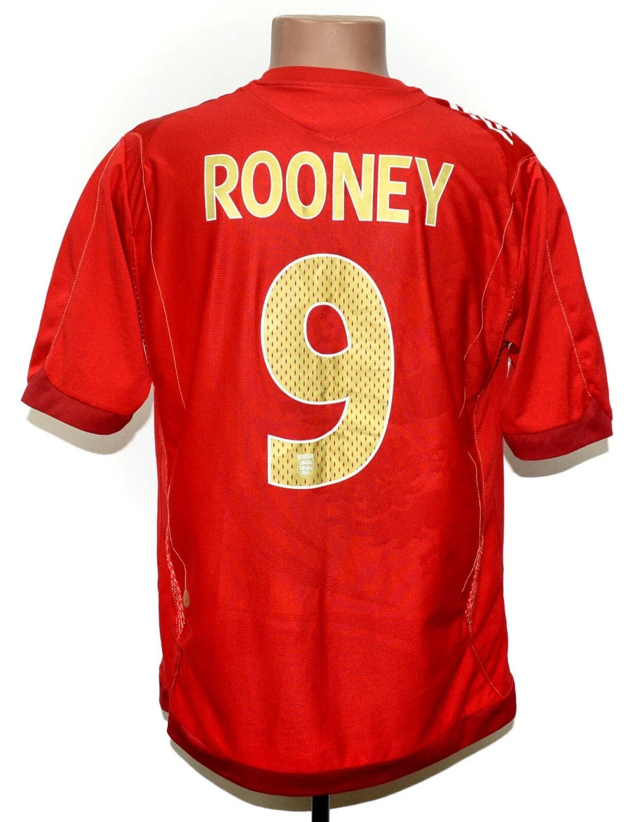 Wayne Rooney England Red National Team Soccer Fan Apparel