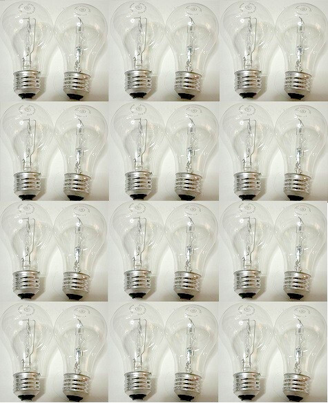 12 Pack Ge Glass Dimmable Classic Decorative & Ceiling Fan Light Bulbs