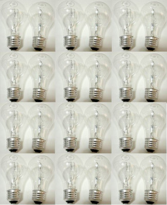 24 Bulbs 12 Pack GE Glass Dimmable Classic Decorative & ceiling fan Light Bulbs
