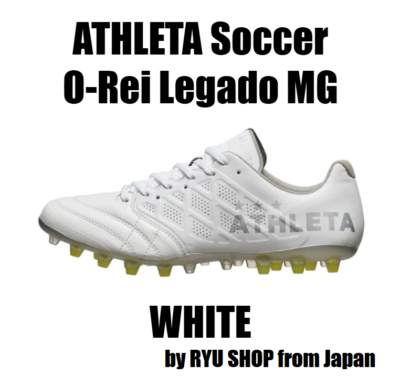 ATHLETA Soccer Cleats O-Rei Legado MG WHITE 10023-10 | eBay