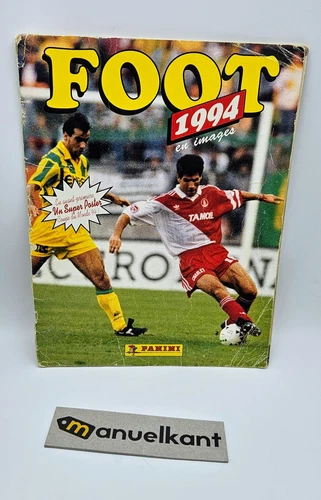 Foot 1994 ligue album completo figurine calciatori Panini + poster usa 94