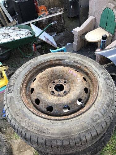 PEUGEOT BIPPER CITROEN NEMO WHEEL WITH 185 65 15 MICHELIN TYRE 6.8mm