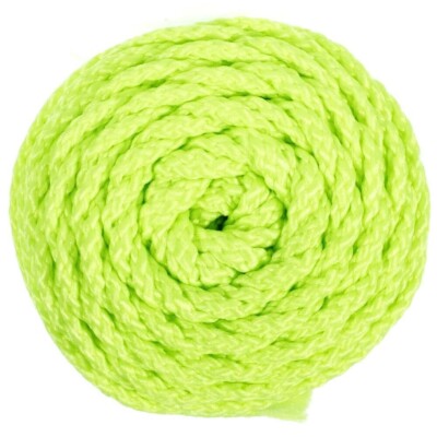 Bonnie Macrame Braid 6mm Craft Cord Chartreuse 100 Yards Pepperell ~ Retired