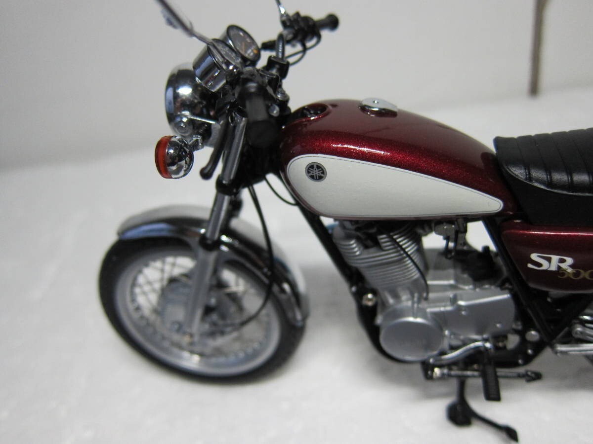 MINICHAMPS 1/12 Yamaha SR 500 Red 1998 SR500 Classic Bike Series