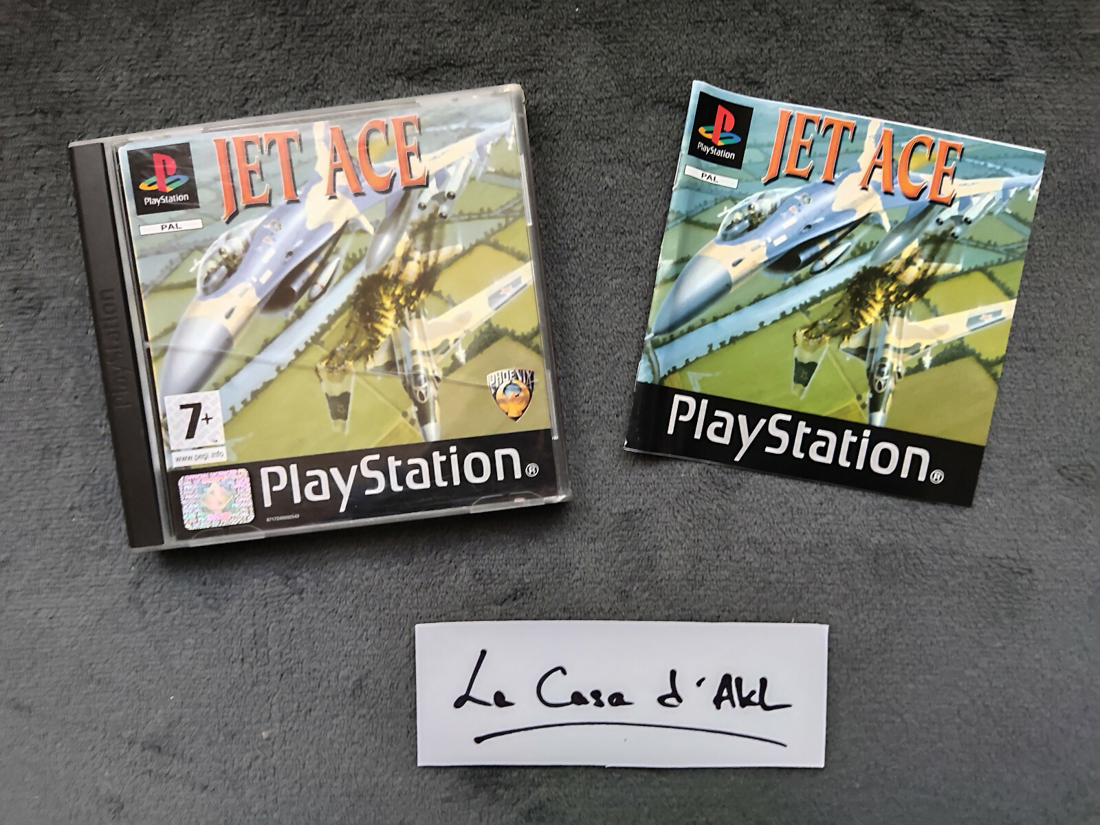 Jet Ace complet sur Playstation 1 - PS1 FR cd TBE