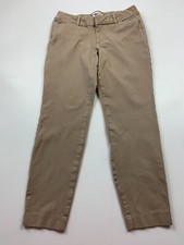 Old Navy The Pixie Women's 6 Regular Khaki Flat Front Pants