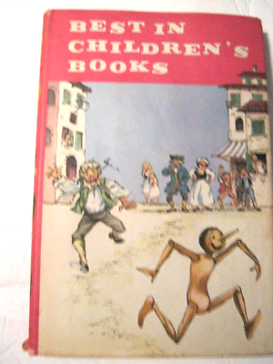 1960 Best in Children's Books w/Dust Jacket Pinocchio Peter Rabbit